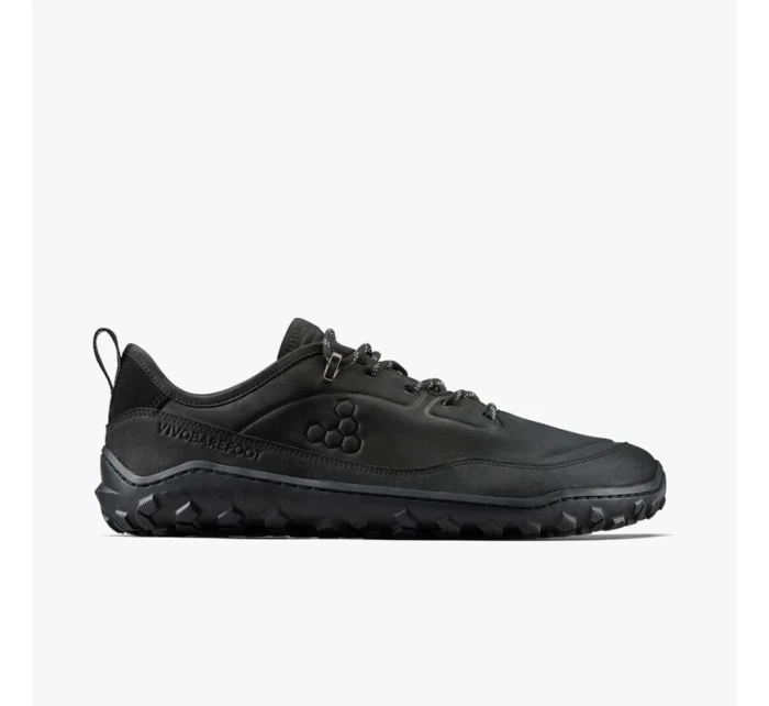 Vivobarefoot dámske TRACKER LEATHER LOW WOMENS OBSIDIAN (209534-03)