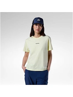 Dámske tričko ROSSIGNOL W Graphic Waterfall Tee, žlté
