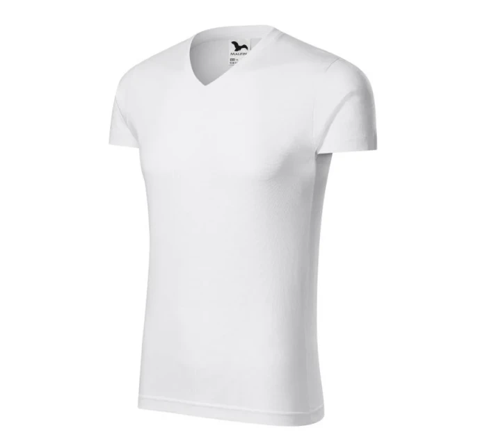 Tričko Slim s výstřihem do V M pánské model 18010127 - Malfini