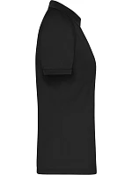 JN Dámské piqué polo se zipem 02. black/black model 22531386 - Daiber JN Dámské piqué polo se zipem 02. black/black model 22531386 - Daiber
