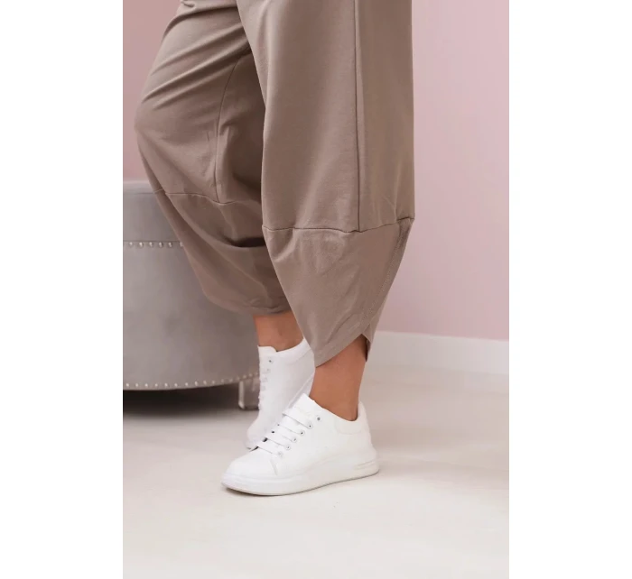 Bavlnená mikina nohavice set fango