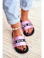 Dámské Nazouváky Big Star Růžové model 21537242 - Big Star Shoes