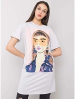 Tunika D12022O02382A svetlo šedá