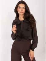 Koszula IT KS model 21795588 ciemny brązowy - FPrice