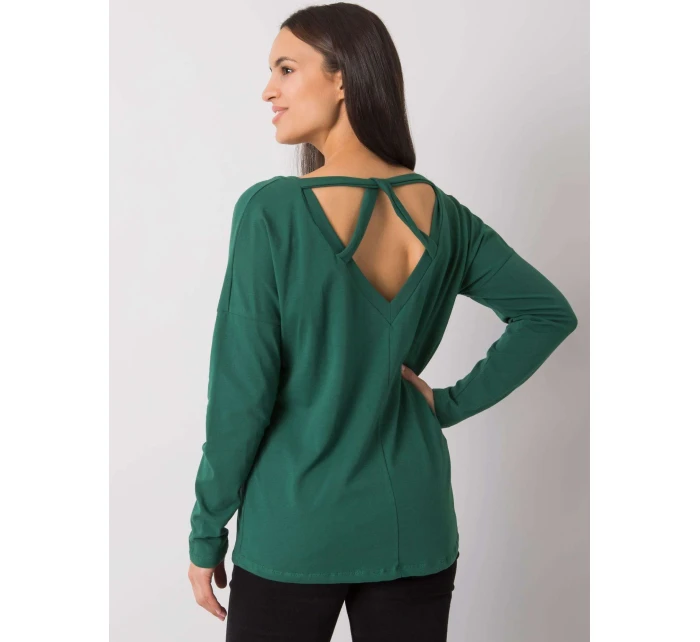 Blúzka RV BZ 7315.39X tmavo zelená