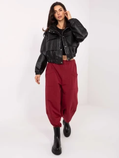 Tepláky RV DR 9719.86 burgundy