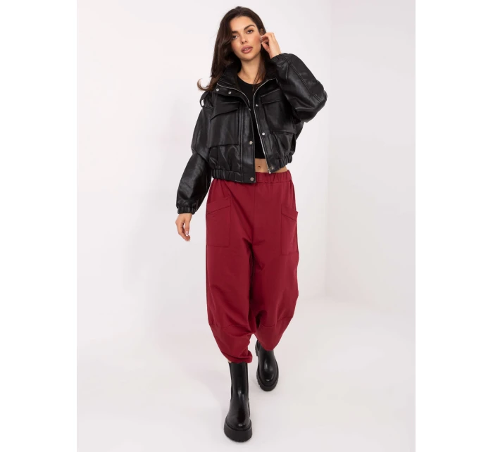 Spodnie dresowe RV DR model 21722819 bordowy - FPrice