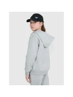 Dívčí mikina s kapucí model 21815578 - 4F Dívčí mikina s kapucí model 21815578 - 4F