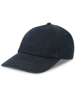 Atlantis Headwear Iraya 5-panelová džínsová čiapka 33.0304 tmavá džínsovina