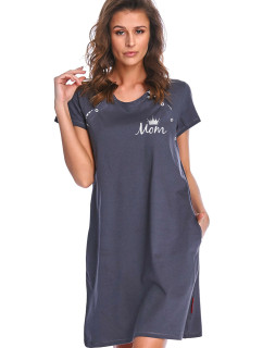 Dnnightwear model 18030511 kolor:graphite - Dobranocka