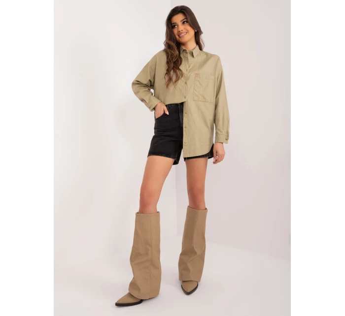Košeľa BP KS 1026 1.19 khaki