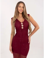 Šaty IT SK 21931.13 bordová