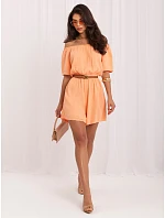 Kombinezon MO KO model 22278446 jasny pomarańczowy - FPrice Kombinezon MO KO model 22278446 jasny pomarańczowy - FPrice