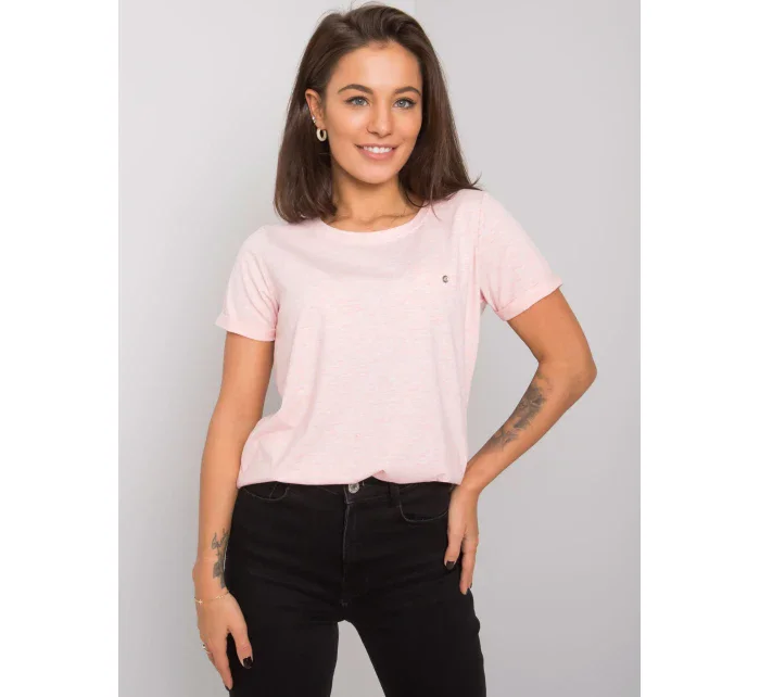 Tričko RV TS model 14828724 světle růžová - FPrice Tričko RV TS model 14828724 světle růžová - FPrice