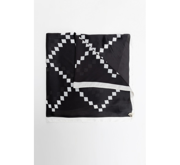 Monnari Šály a šátky Dámský vzorovaný šátek Multi Black