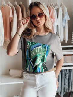 dámské tričko s potiskem graphite Dstreet model 21977089 - FashionStreet