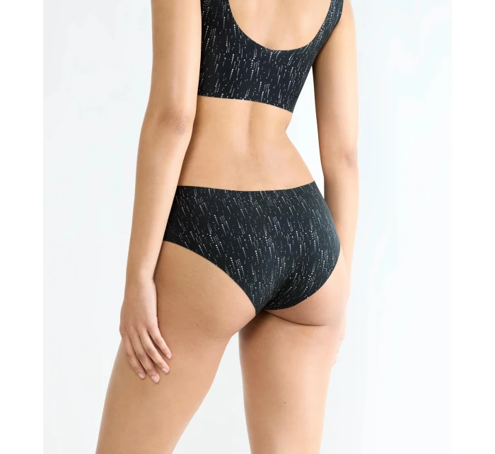 ZERO Feel 2.0 Festive Hipster nohavičky - BLACK - čierna 0004 - SLOGGI ZERO Feel 2.0 Festive Hipster nohavičky - BLACK - čierna 0004 - SLOGGI