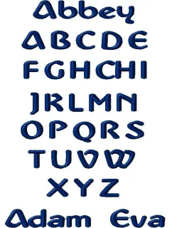 Názov výšivky Abbey