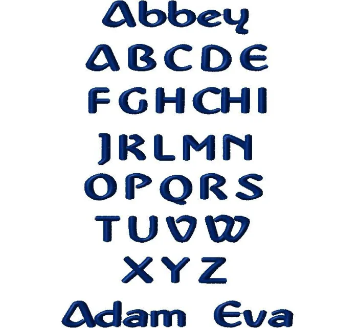 Názov výšivky Abbey Názov výšivky Abbey