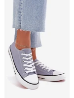 Damskie Klasyczne Trampki Niebieskie Omerta