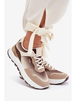 Dámské tenisky na platformě Hnědé model 22099924 - Boto