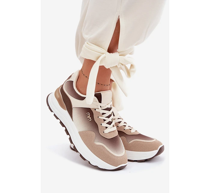 Dámské tenisky na platformě Hnědé model 22099924 - Boto