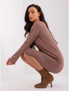 Šaty EM SK HW 20 30.64 hnedá