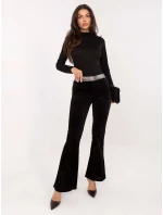 Spodnie IT SP model 21776331 czarny - FPrice Spodnie IT SP model 21776331 czarny - FPrice