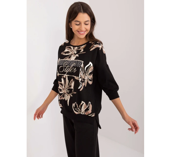 Blúzka RV BZ 9421.99 čierna Blúzka RV BZ 9421.99 čierna