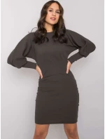 Šaty RV SK 6079.65 tmavá khaki