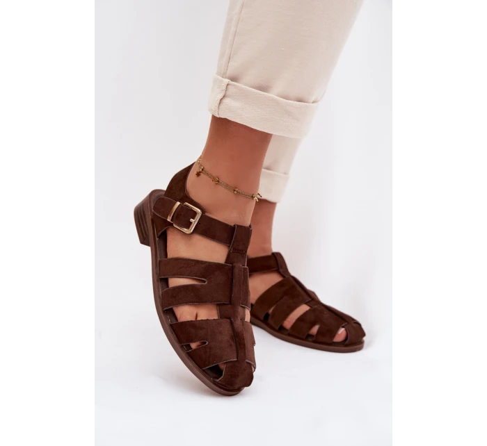 Sandále model 224480 Krok vo veľkom štýle