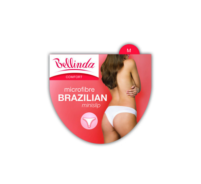 Dámske nohavičky brazilky BRAZILIAN Minislip - Bellinda - telová