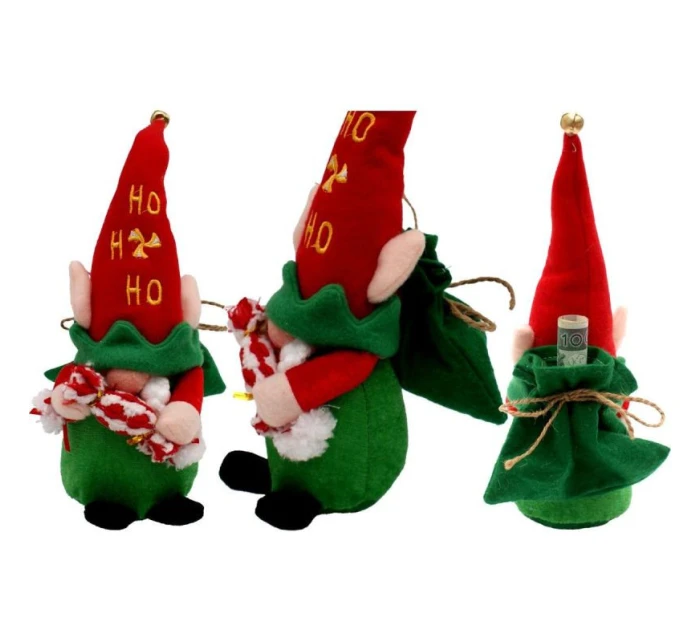 DEKORATÍVNY ŠKRIATOK 28CM S DARČEKOVÝM VRECÚŠKOM