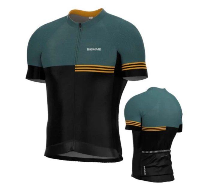 Biemme TERRA tričko čierno-zelené XL