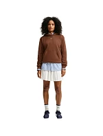 Dámská mikina Nike Studio Fleece Medium Weight, světle hnědá, IM8100 259