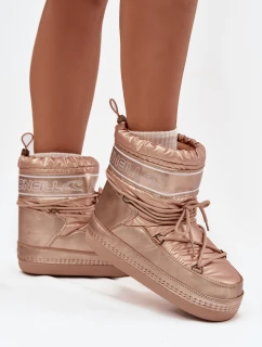 Dámske snežnice O'Neill Lisa High - zlaté