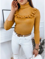 Dámsky sveter NOAH yellow FashionStreet MY1408 Dámsky sveter NOAH yellow FashionStreet MY1408