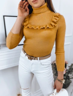 Dámsky sveter NOAH yellow FashionStreet MY1408