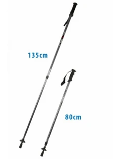 Klasické strieborné trekingové palice