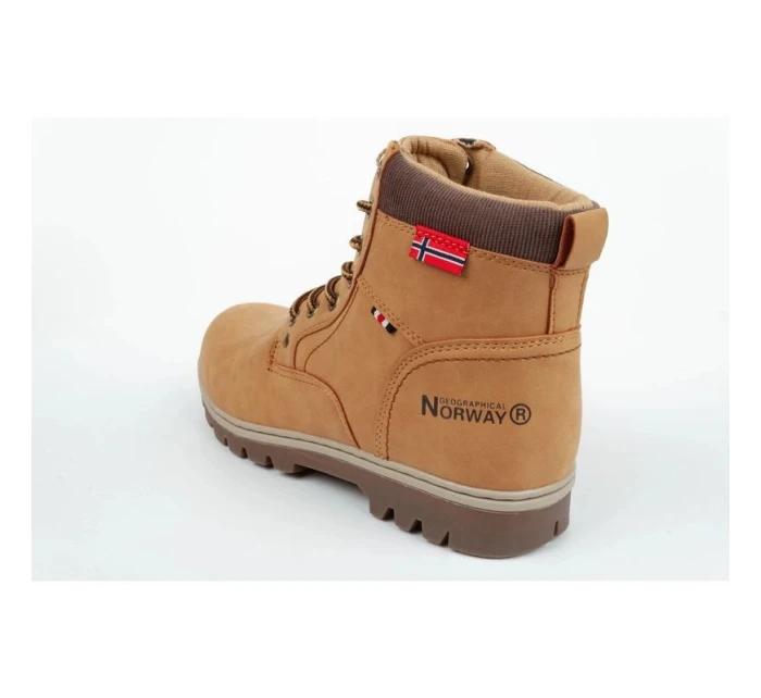Geografické Nórsko pánska obuv M WALK-GN CAMEL