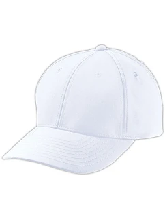Daiber MB 6135 6-panelová polyesterová čiapka z mikrovlákna 03.6135 biela