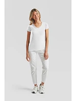 LadyFit Iconic 150 VNeck T Dámské tričko s výstřihem do V model 22430332 white - Fruit of the Loom
