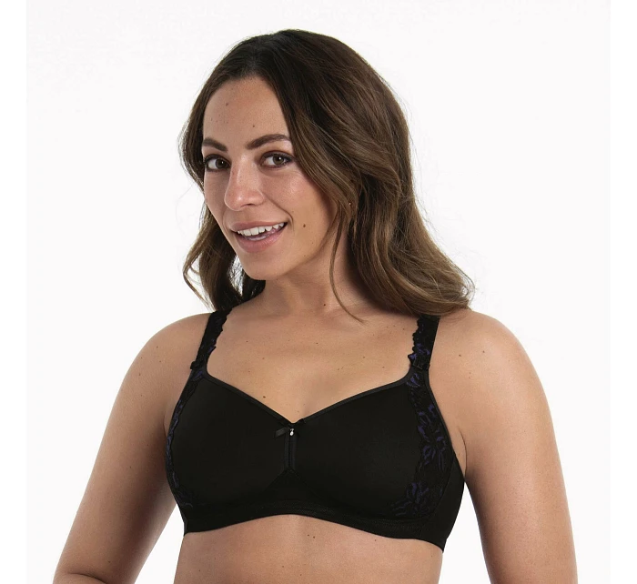 Suzette mäkké podprsenky s kosticami 5256 čierna - RosaFaia