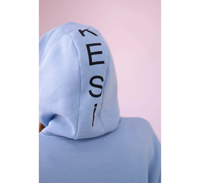 Bavlněná souprava s potiskem modrý Bavlněná souprava s potiskem modrý