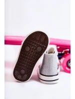 Dětské vysoké tenisky stříbrný model 21587233 - Boto