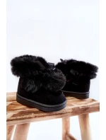 Dětské teplé sněhule Černé model 21600339 - Boto