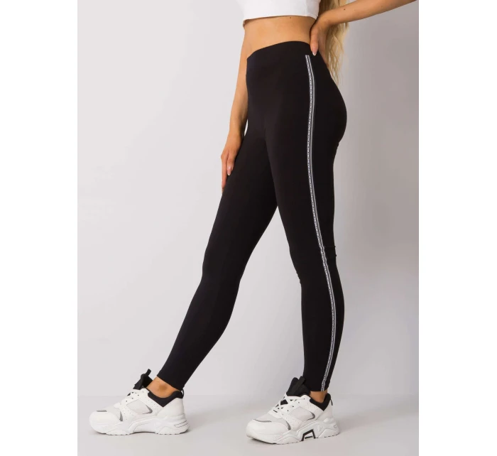 Legíny LA LG T 10.21 čierna a strieborná