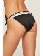 Spodný diel plaviek KW0KW00650-BEH čiernobiela - Calvin Klein