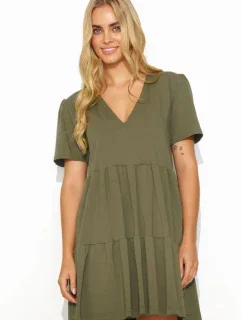 Denné šaty model 192949 Makadamia