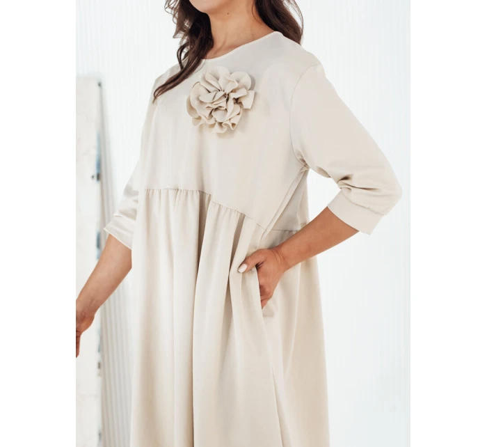 béžové šaty Dstreet model 21974034 - FashionStreet